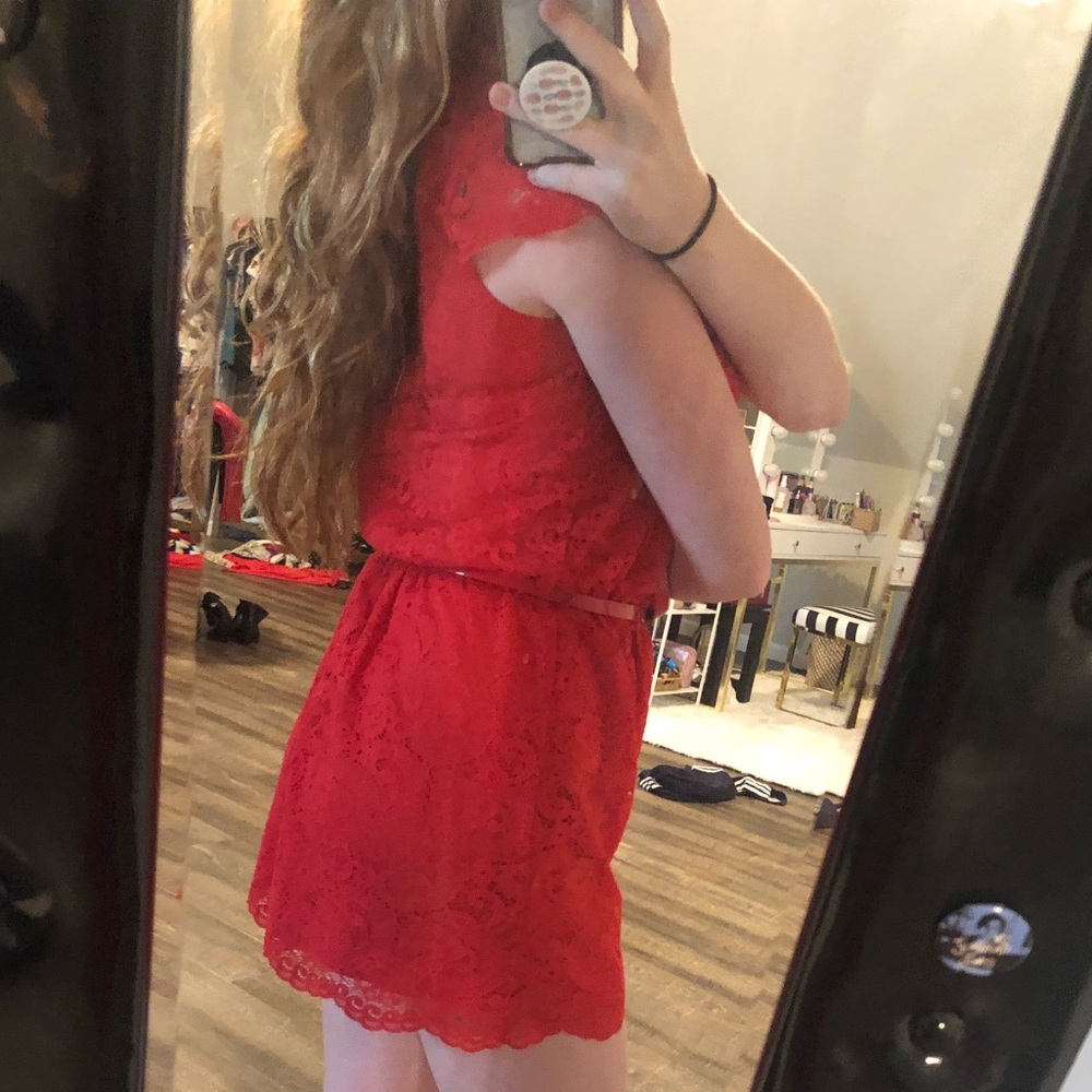 Red Romper - Picture 2 of 4